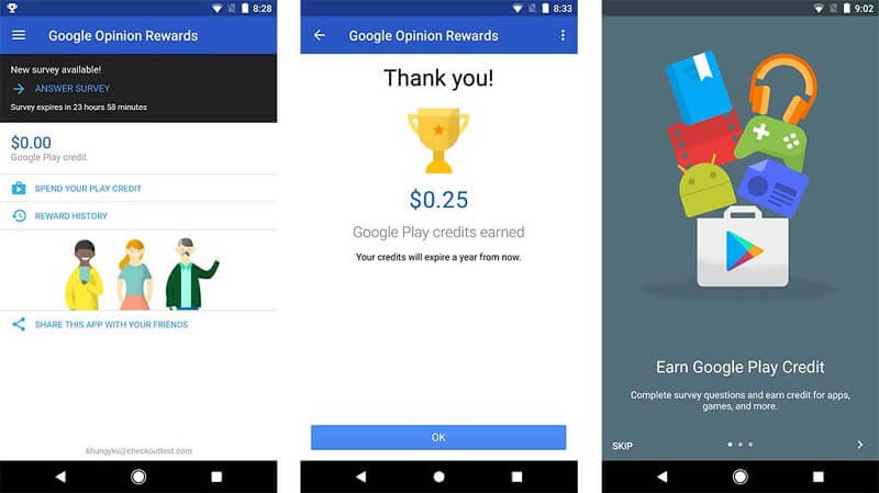 Aplicativos para Ganhar Dinheiro - Google Opinion Rewards