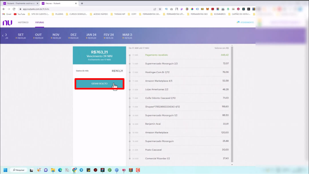 Como Gerar E Imprimir Segunda Via Do Boleto Nubank Pelo Site