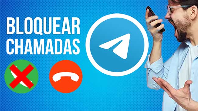 Como BLOQUEAR CHAMADAS no TELEGRAM Pelo Celular