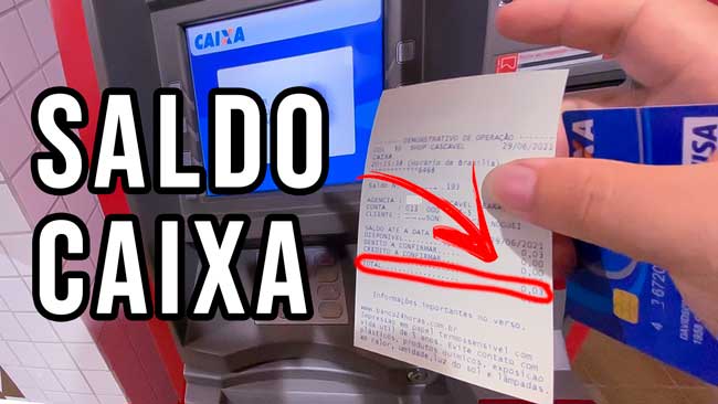 Como tirar o Extrato da Conta Caixa pelo Caixa 24 Horas (Passo a Passo)