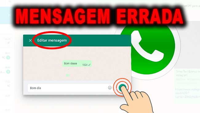 Como editar mensagens enviadas no Whatsapp WEB (sem apagar)